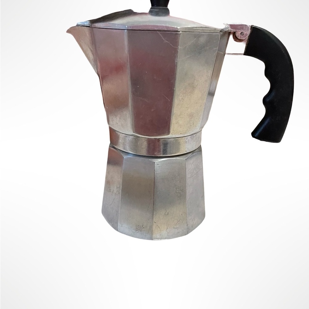 Vintage Imusa Classic‎ Silver Stovetop Espresso Maker